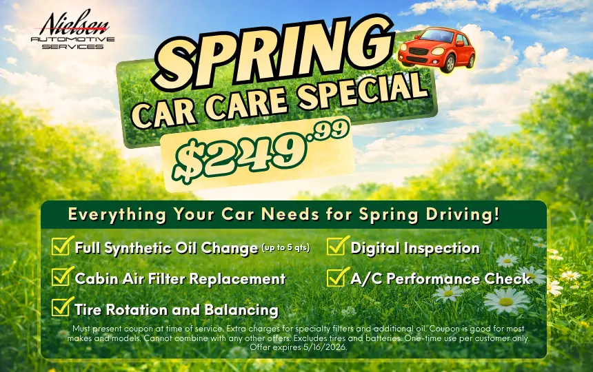 Spring car care special offer, $249.99