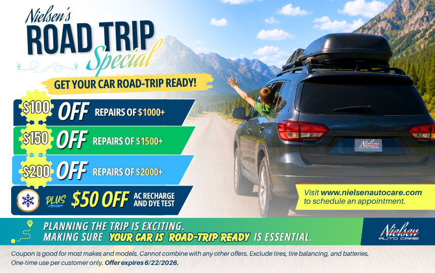 Road trip special car repair discounts